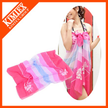 Vente en gros Cheap Polyester Chiffion Beach Sarong